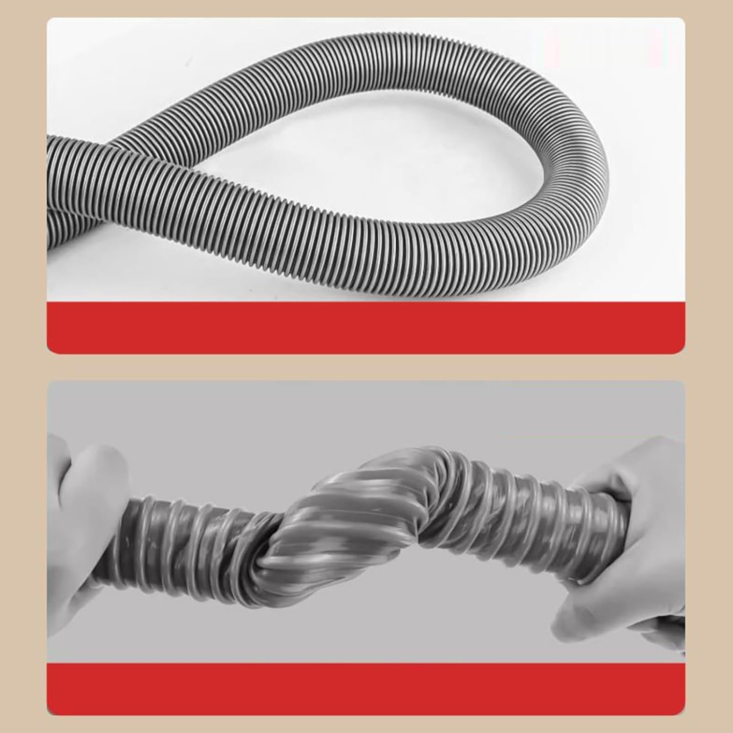 Foldable Caravan Sewer Pipe, RV Hose Drain Pipe, Wastewater Hose Kit for Motorhome & Trailer, Motorhome Caravan Accessories (10M) image number 1