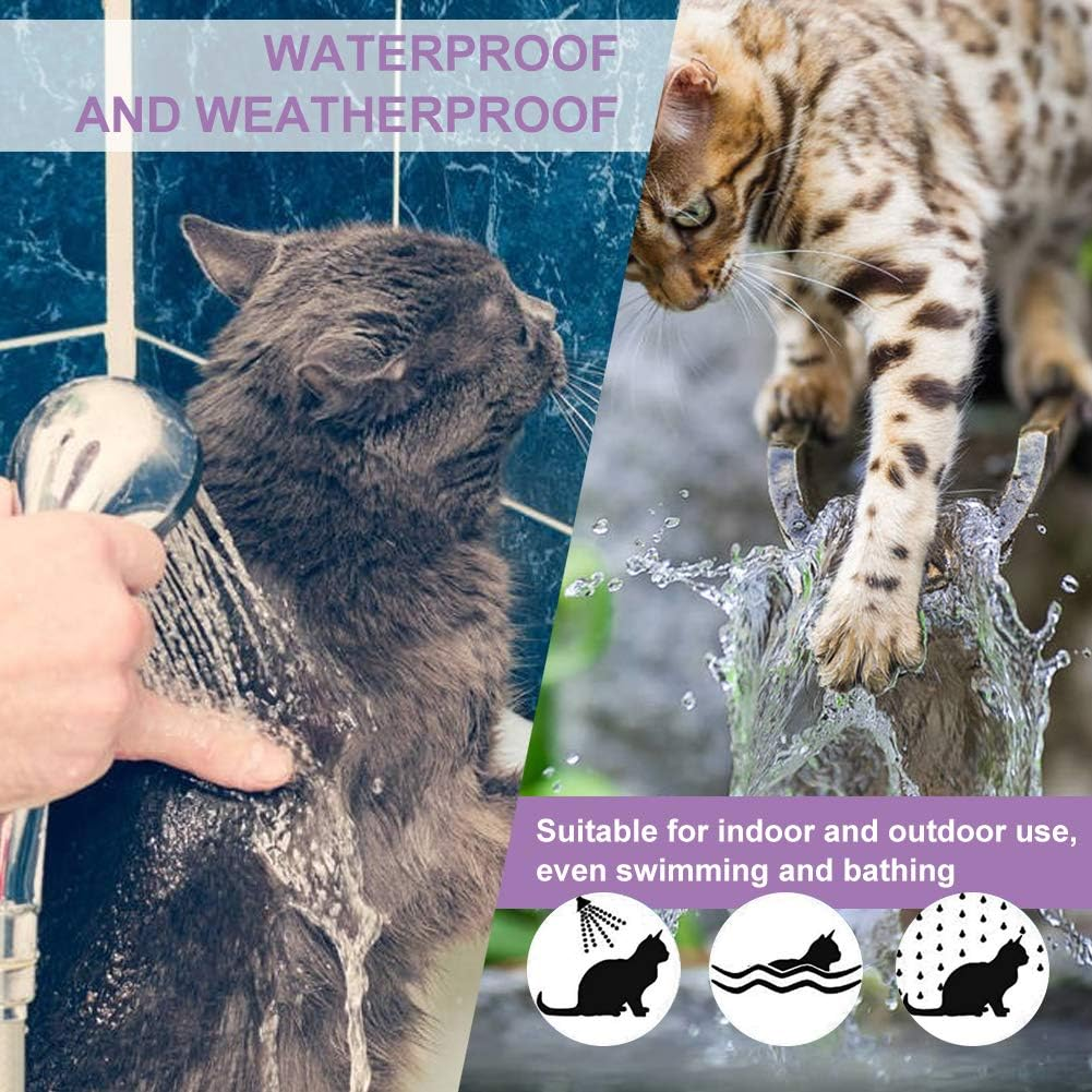 Toulifly Calming Collar, Cat Collar for Calming Anxiety and Aggression, Pheromones for Cats and Cats, Relieves Anxiety, Constant Calming -2 Pack