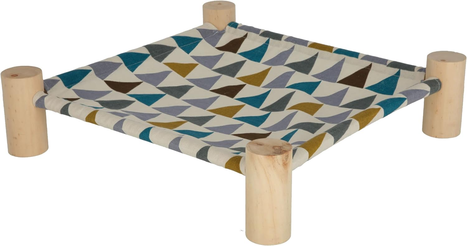 Kerbl 81811 Hammock for Rodents, Small Animal Bed, Hanging Bed, Canvas Fabric, 38 X 38 X 10 Cm image number 1