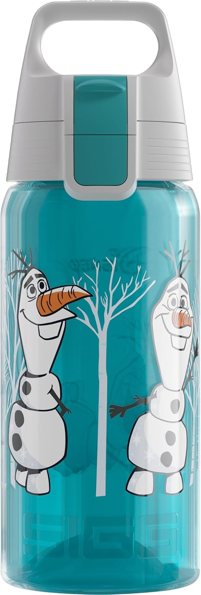 Sigg - Sports Water Bottle for Kids - Viva One Junglebook (Disney) - Suitable for Carbonated Drinks - Leak-Proof - Dishwasher Safe - BPA Free - for School & Sports - Green - 0.5L