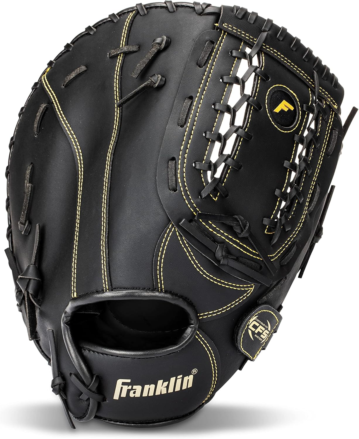 Franklin Sports Fastpitch Softball Glove - Field Master Fastpitch + Softball Mitt - Womens + Girls Righty Glove - Adult + Youth Softball Gloves - White + Grey