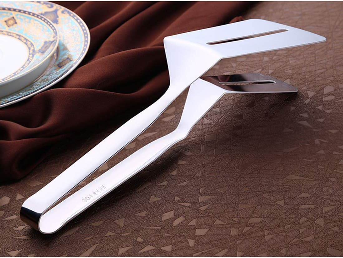 Kitchenware Gadgets Stainless Steel Barbecue Steak Clip Tongs BBQ Roasting Shovels Leak Steak Shovel Spatula Food Clamp Bread Clips Kitchenware Gadgets
