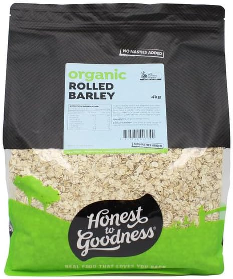 Organic Rolled Barley 4KG image number 2