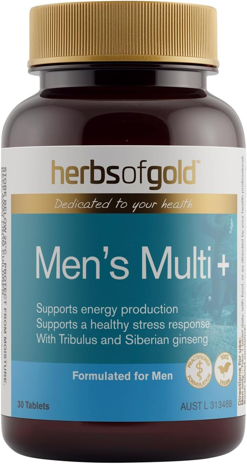 Herbs of Gold Men'S Multi 30 Tablets, 30 Count image number 1