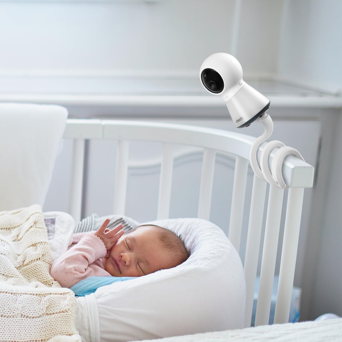 HOLACA Flexible Twist Mount Bracket for Vtech Vm5254,Vtech BM3350N Baby Monitor Camera image number 5