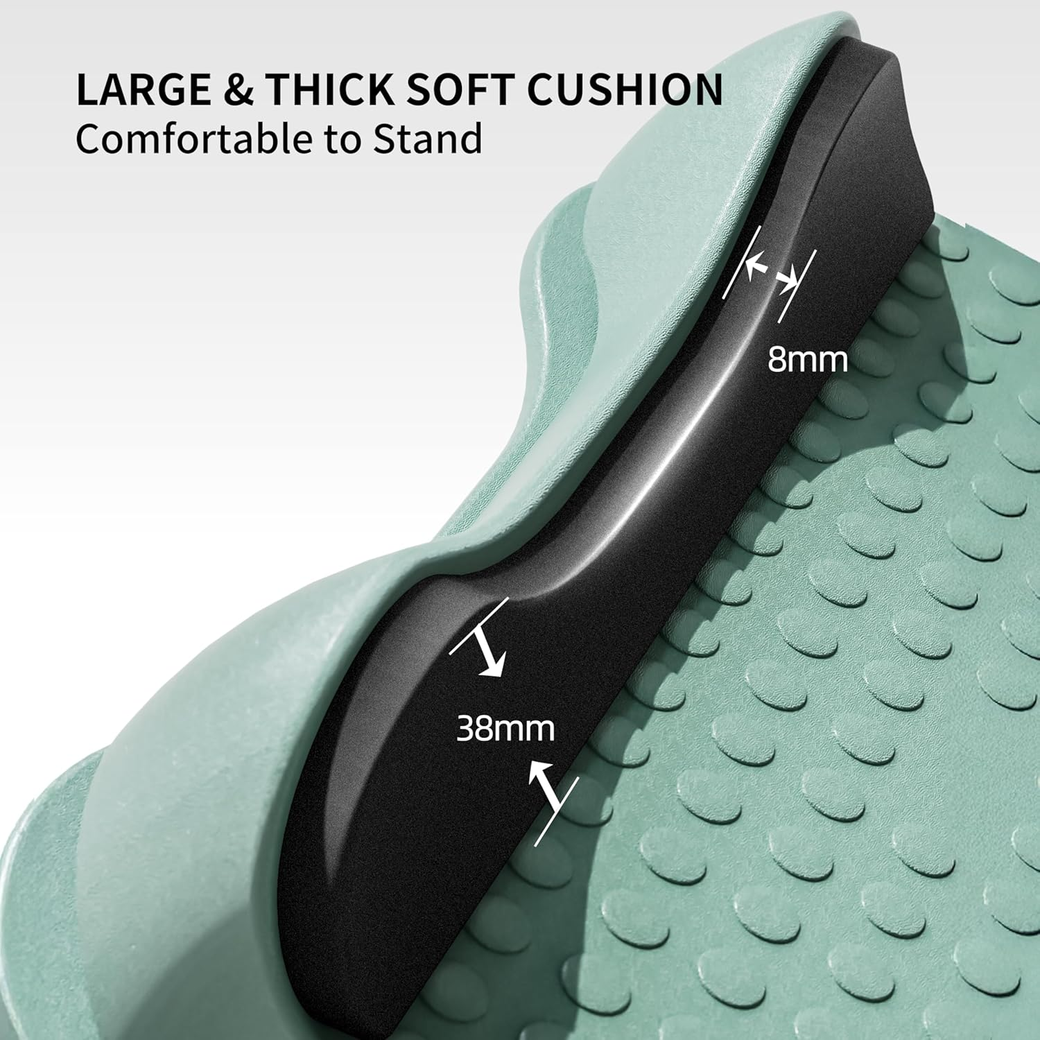 PROIRON Slant Board for Calf-Stretching - 4-Level Adjustable Incline Board with 8Mm Thick Foot Guard Plate, Stretch Board for Knees Ankle Heel Feet Leg image number 4