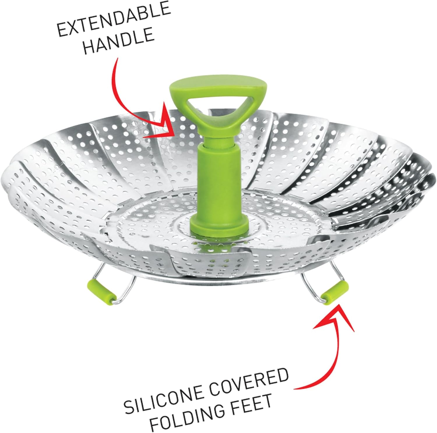 Avanti Delux Steamer Basket, 23 Cm image number 2