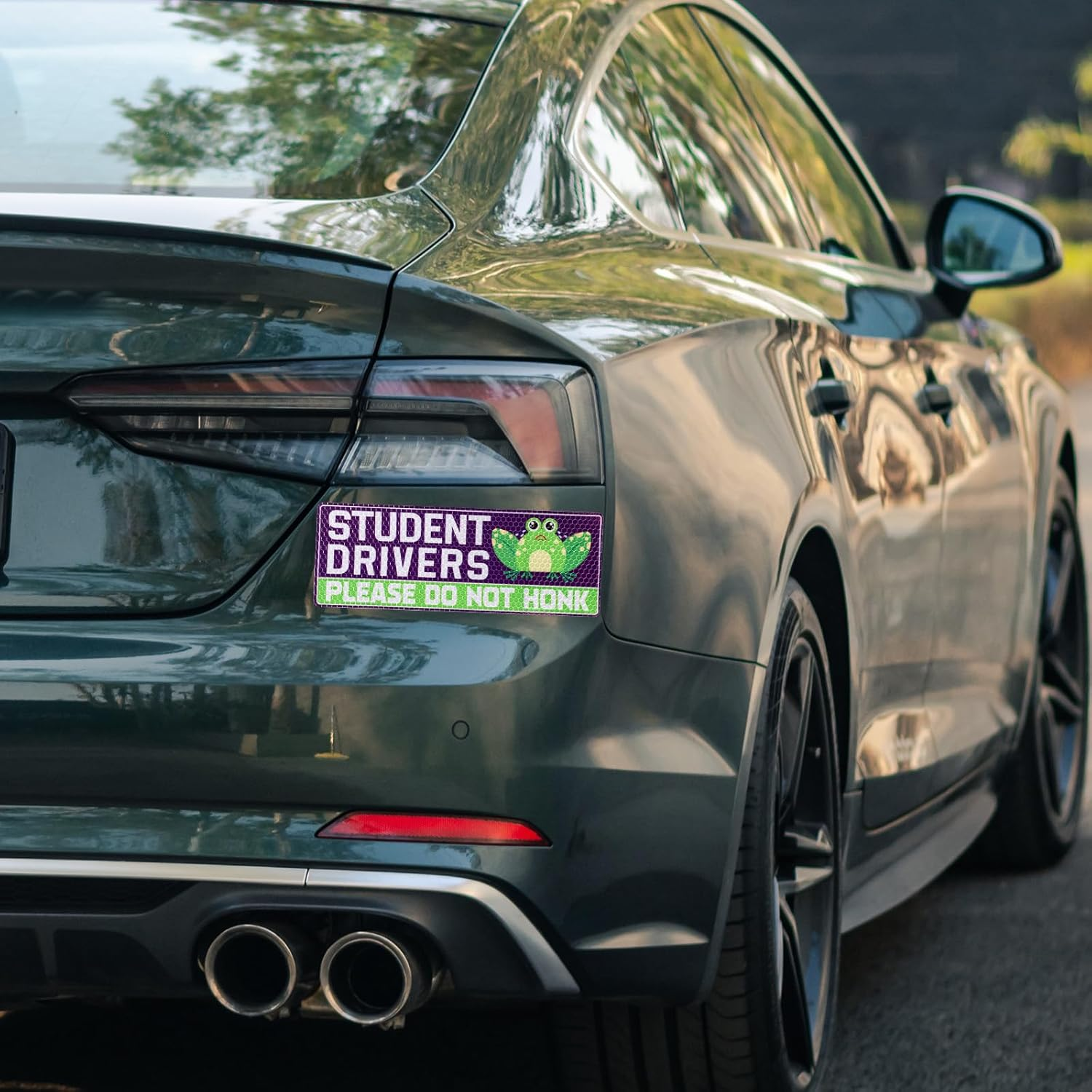 3Pcs Student Driver Magnet for Car, New Driver Magnet Be Safe Please Understand Do Not Honk Funny Novice Driver Sign Waterproof Anti-Fading image number 1