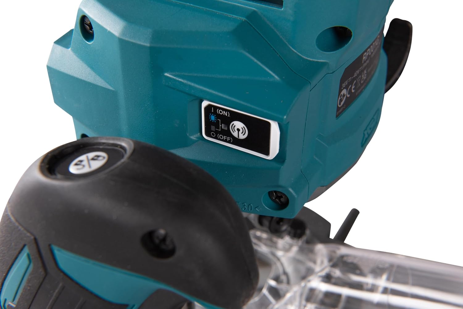 Makita RP001GZ Cordless Router 40 V Max. (Without Charger and Batteries) image number 3