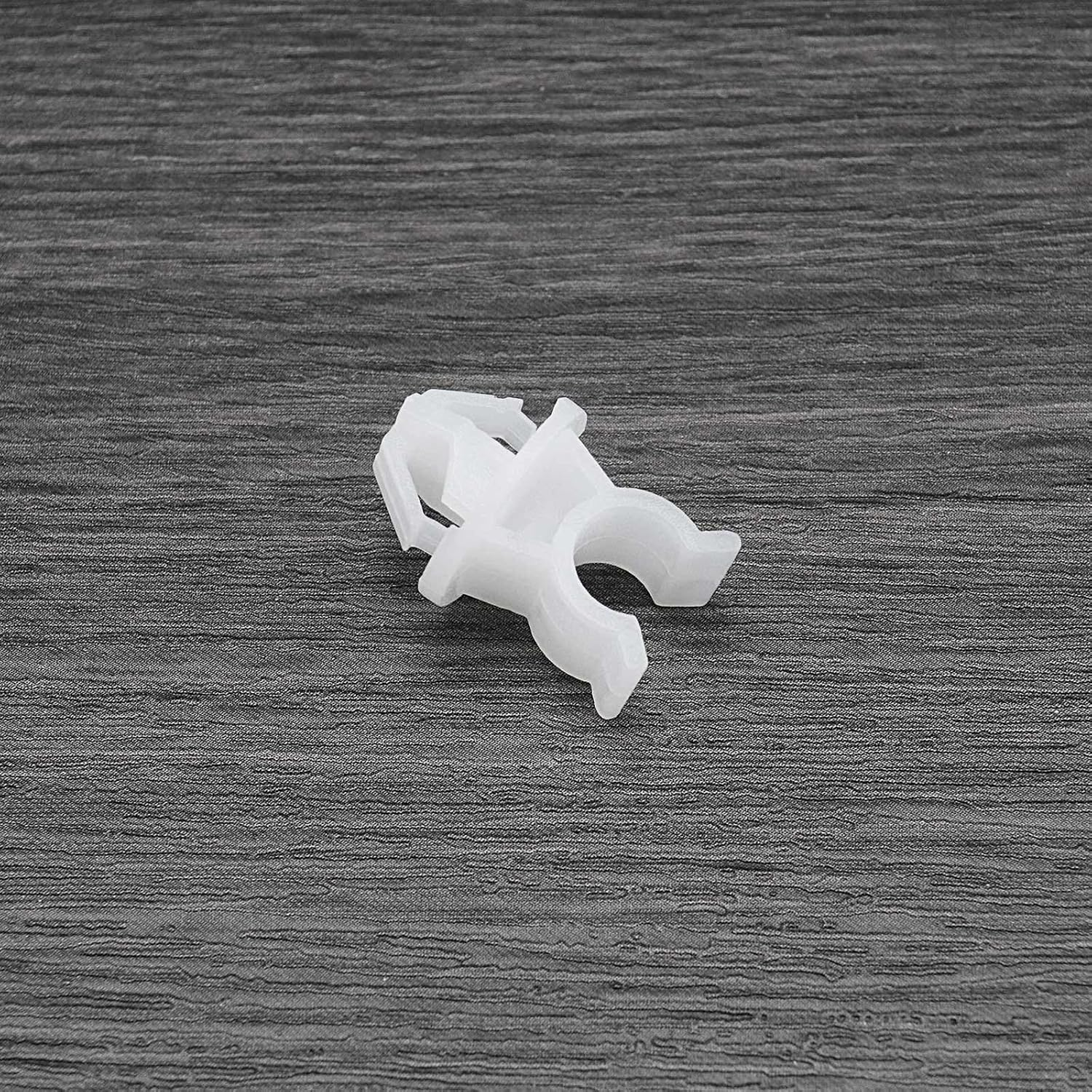 5PCS Car Hood Prop Rod Clip MR523317 Automotive Hood Stay Rod Clamp Car Front Hood Support Rod Buckle Compatible with Mitsubishi Lancer White image number 5