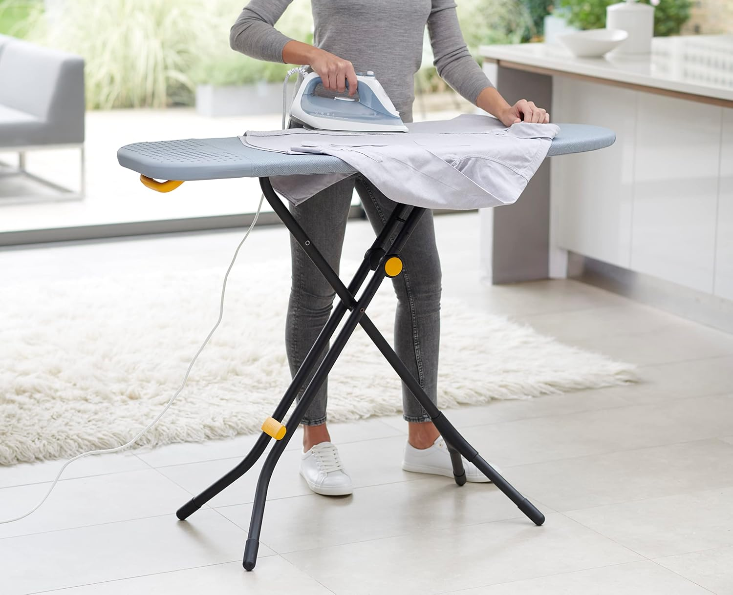 Joseph & Joseph Glide Easy-Store Ironing Board - Grey image number 3