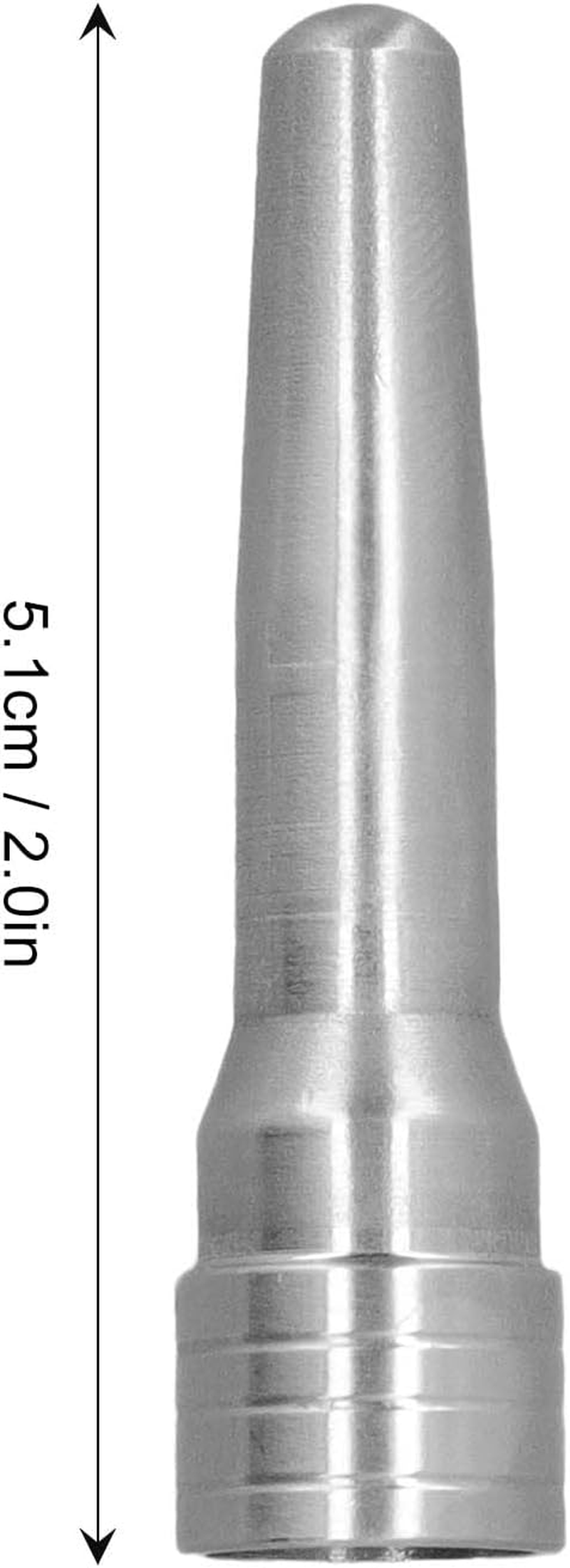 2Pcs Reusable Durable Coffee Machine Spout Espresso Coffee Machine Replacement Milk Foam Steam Nozzle, Stainless Steel Milk Foam Steam Nozzle for Home Kitchen Cafe Milk Tea Shop image number 6