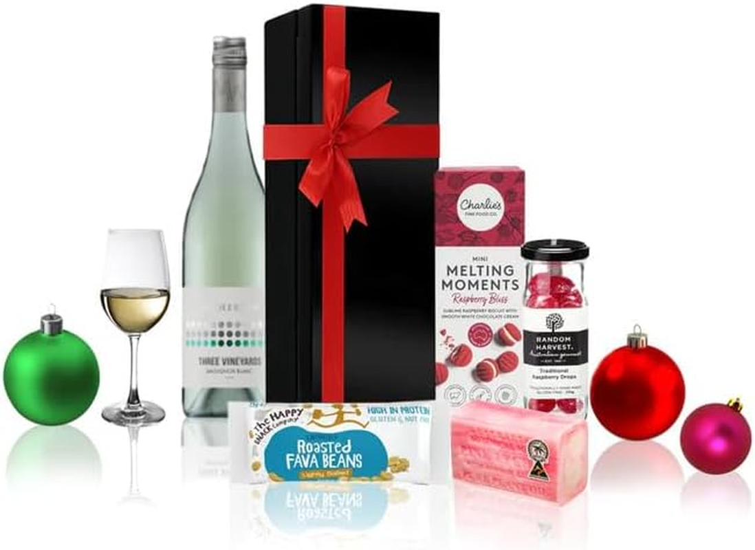 Wine & Snacks Hamper - White image number 1
