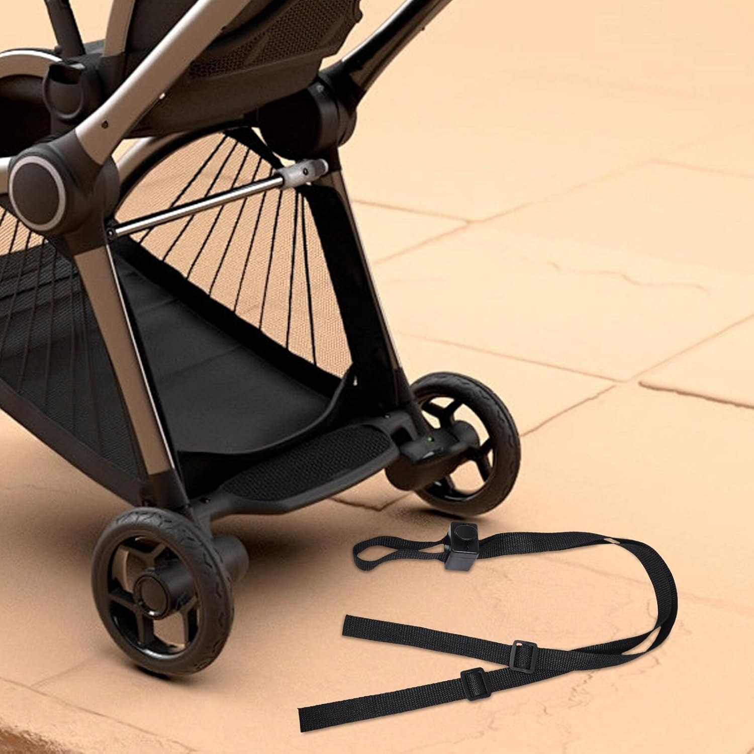 UPKOCH 3Pcs Stroller Seat Strap Set Universal Pram Back Position Modifier Harness Belt for Pushchair and Highchair Recline Adjustment Replacement Safety Harness Straps for Seats image number 2