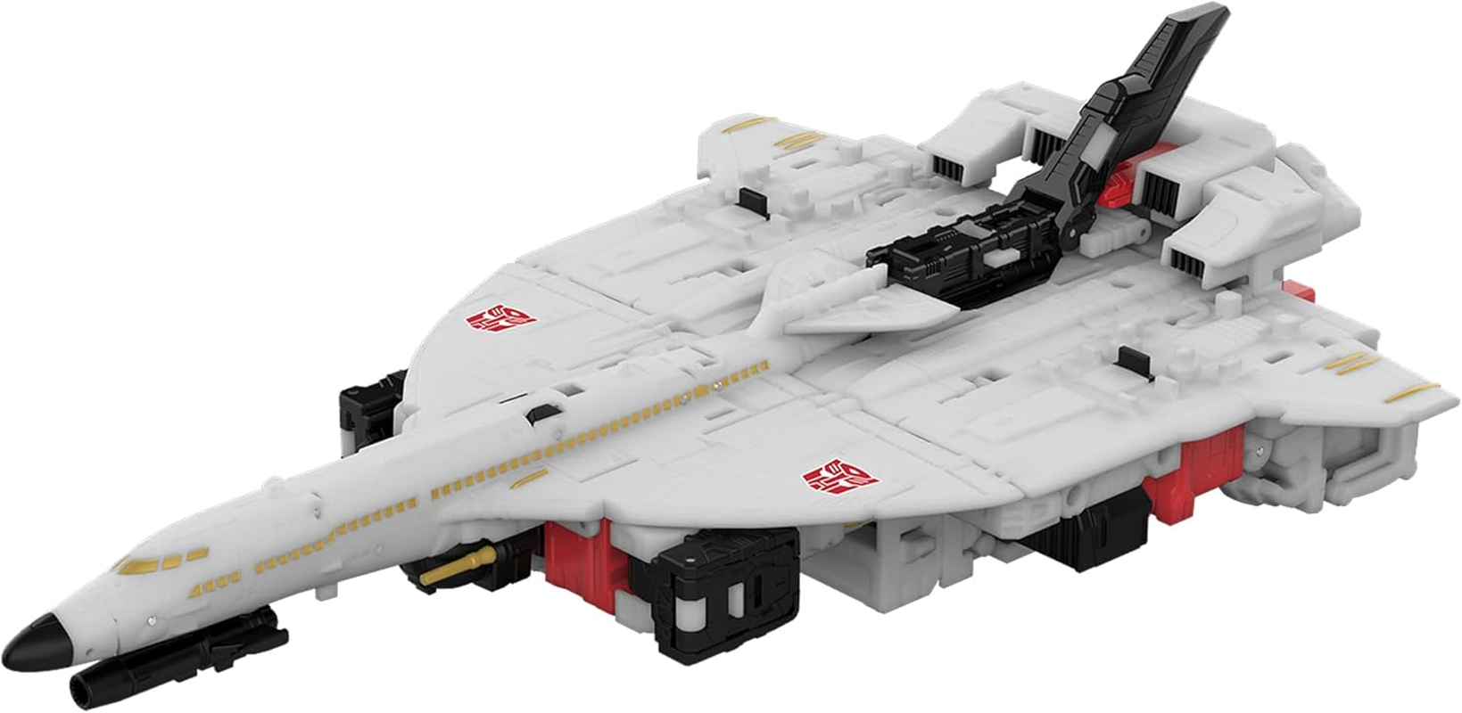 Transformers Age of the Primes Commander Class Aerialbot Silverbolt, 7-Inch Converting Action Figure, Robot Toys for Ages 8+ image number 3