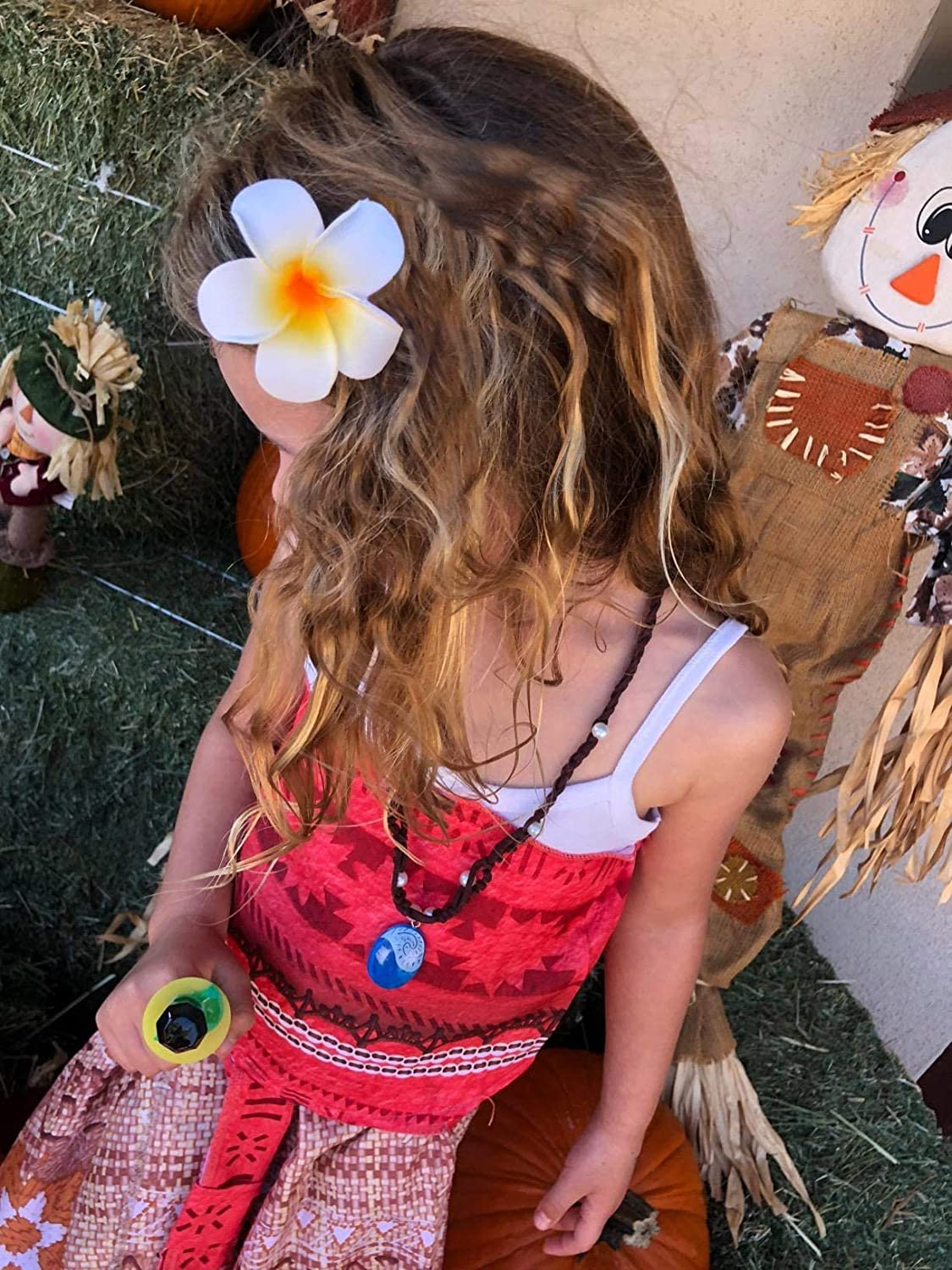 Brillil Moana Necklace for Girls Princess Moana'S Magical Necklace Halloween Costume Cosplay Party Supplies Dress up Accessories - E image number 2