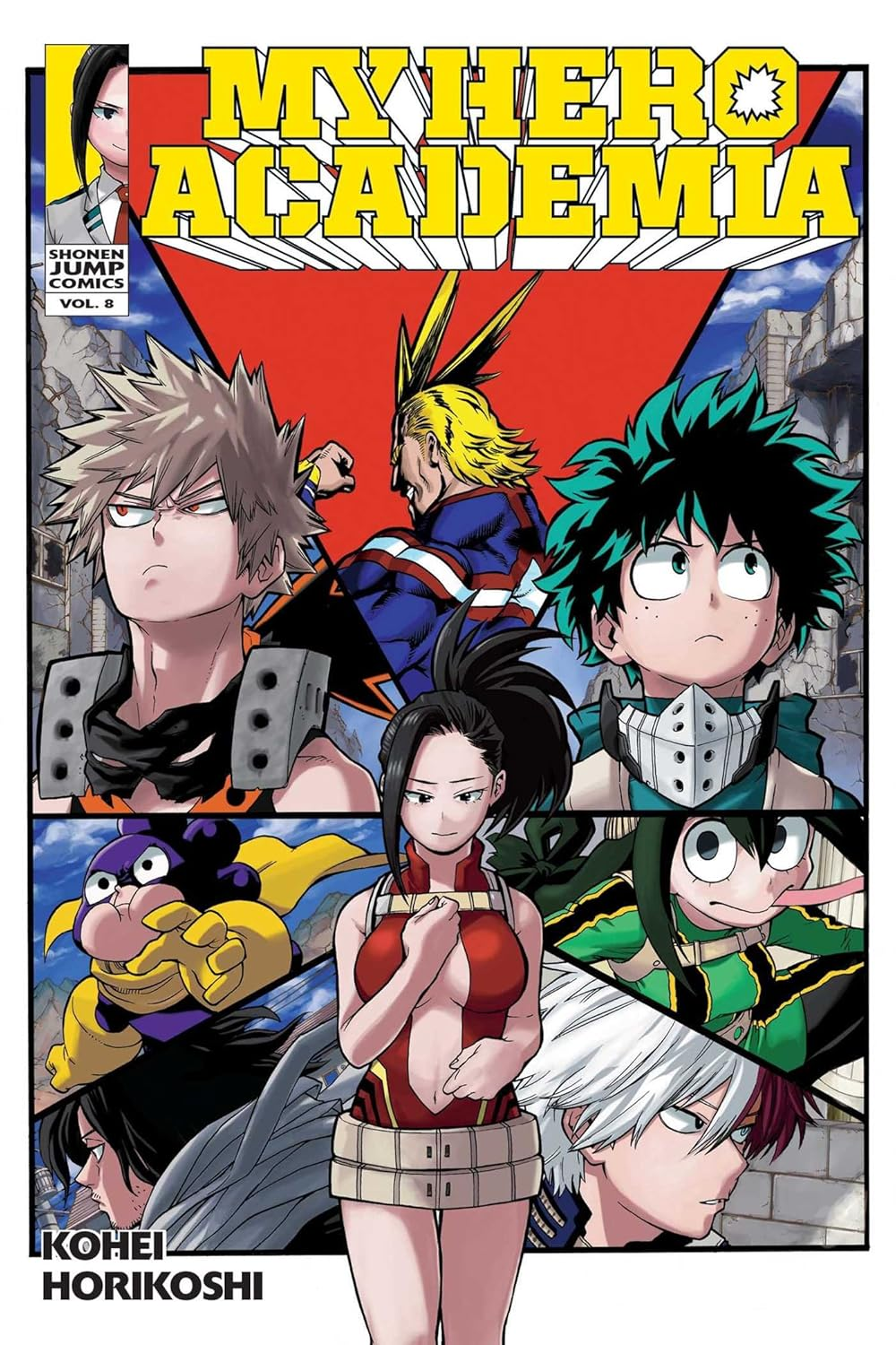 My Hero Academia, Vol. 8: Yaoyorozu Rising: Volume 8