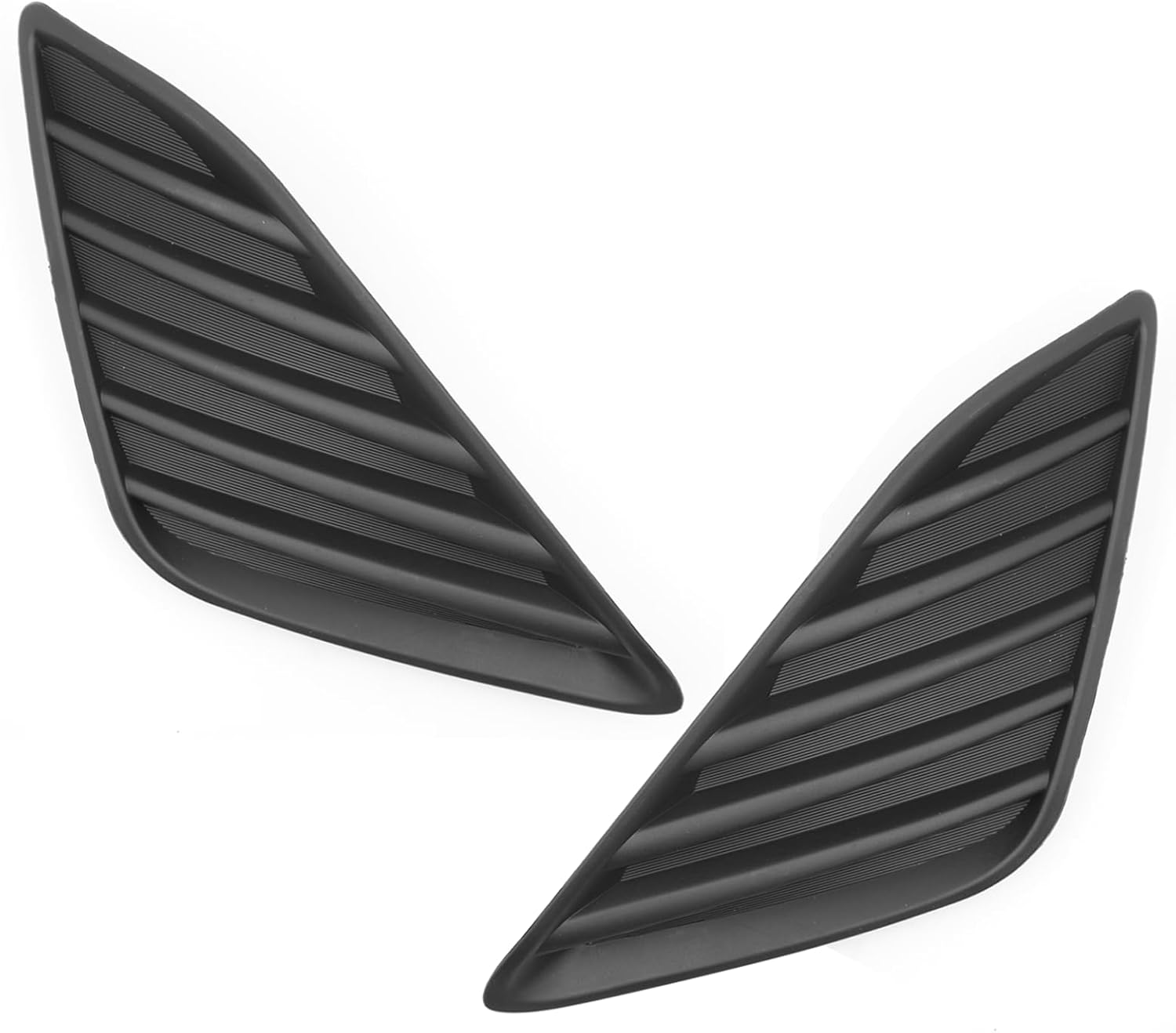 NEW FRONT BUMPER FOG LIGHT LAMP HOLE COVERS SET RH LH COMPATIBLE with 2012-2014 TOYOTA CAMRY image number 5