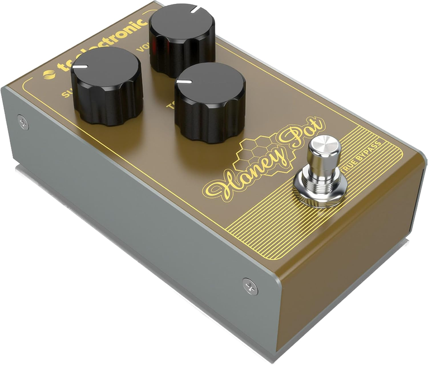 TC Electronic HONEY POT FUZZ Vintage-Flavored Fuzz Pedal with Massive Wall of Tones and Miles of Sustain image number 1