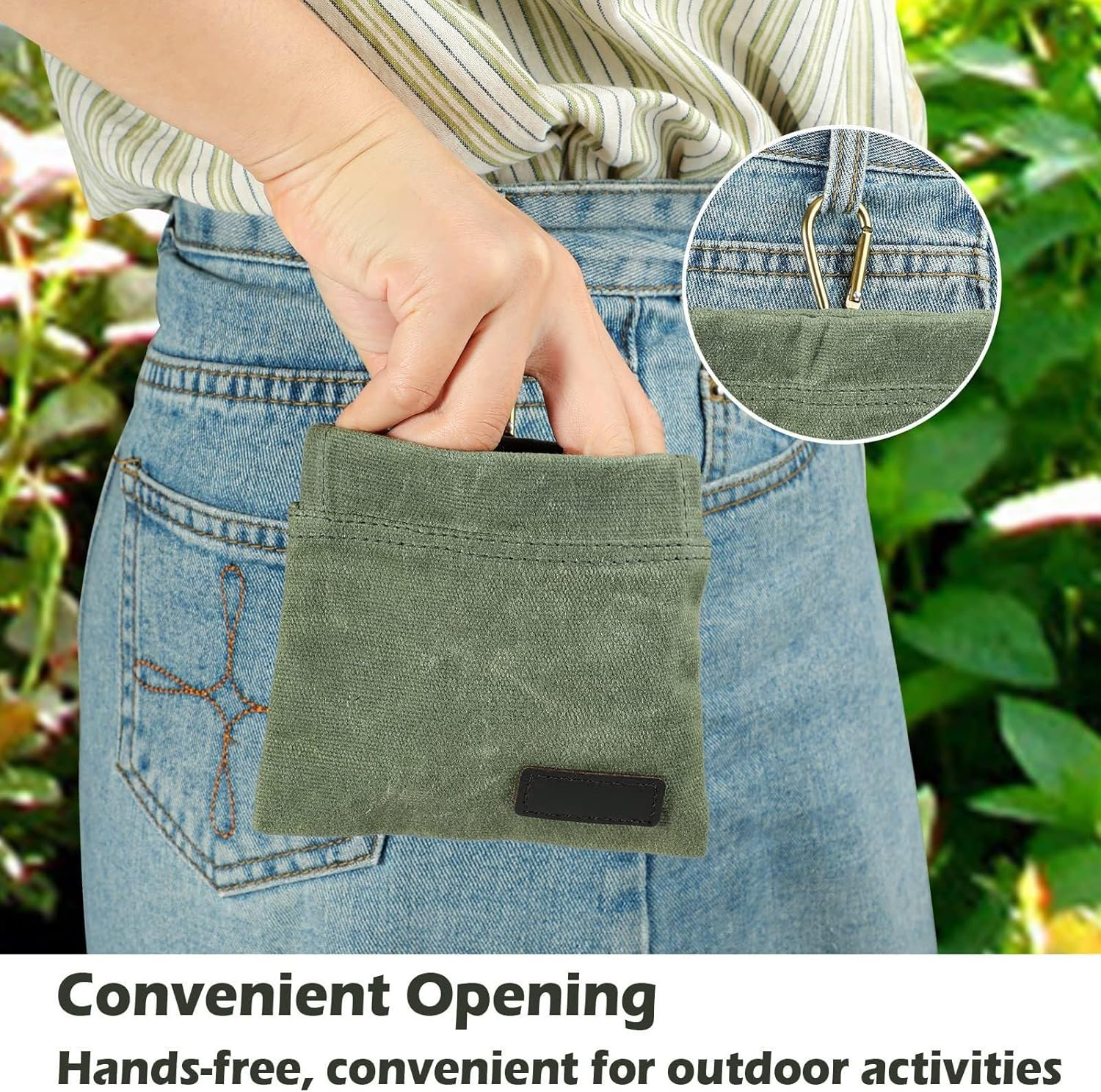 2Pcs Dog Treat Pouch, Portable Dog Training Pouch,Dog Walking Bag, Easy Access, Keep Snack Smell, Pet Training Travel or Outdoor Use (Black *1+ Gray *1) image number 1