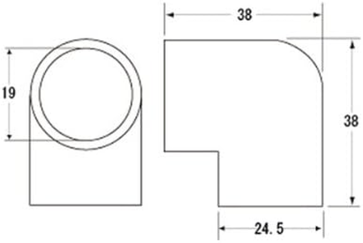 High Logic Elbow 19Mm Stainless Steel Pipe 19Mm V image number 2