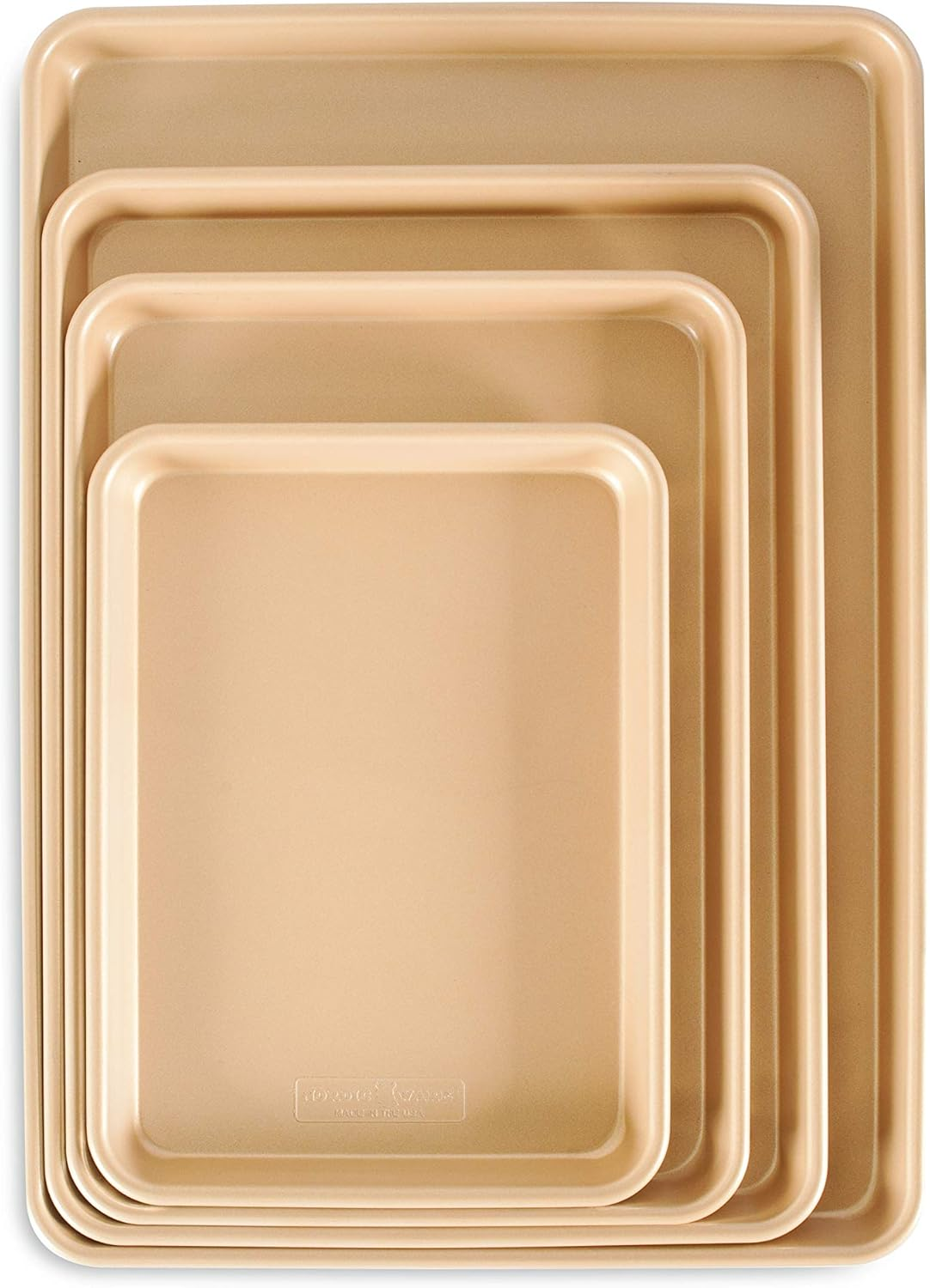 Nordic Ware Naturals Non-Stick Jelly Roll Baking Sheet, Gold, 15.125 X 10.625 image number 6