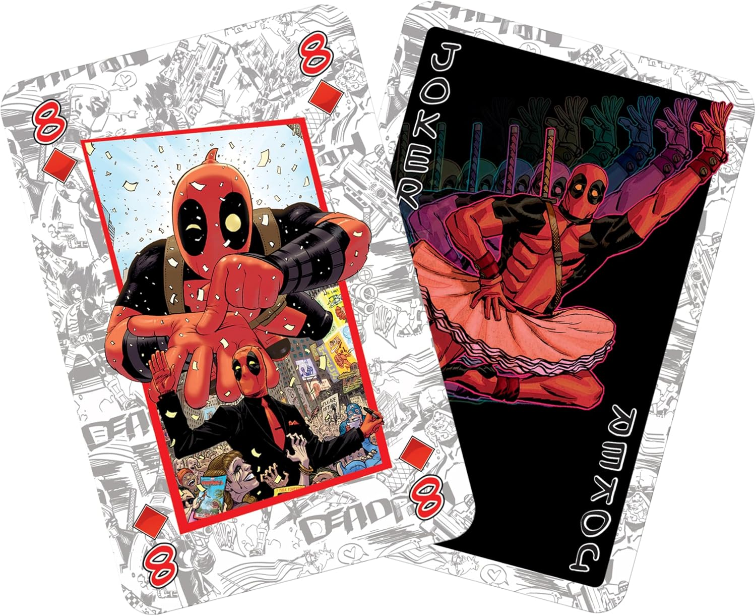 Waddington'S No. 1 of London Playing Cards - Deadpool - Deadpool Fans Can Now Play with This Bespoke Waddingtons Number 1 Pack image number 3