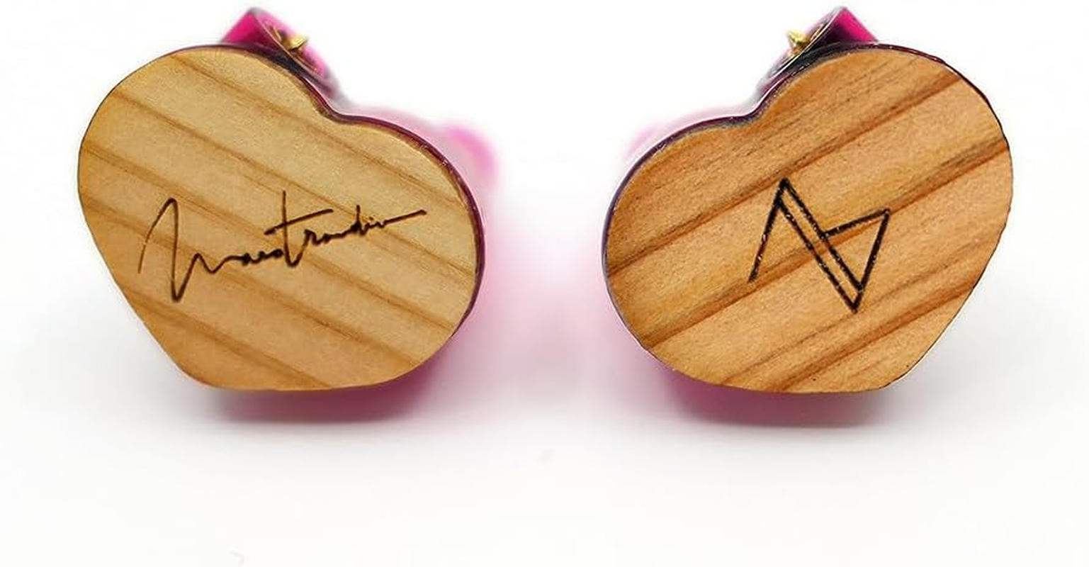 Maestraudio MA910SR DC 0.4 Inch (10 Mm) Graphene Dynamic Driver & 0.3 Inch (9 Mm) Ceramic Tweeter RST Earbuds with Natural Southern Cedar SAHP Technology, Optimized for String Instrument Sound image number 5