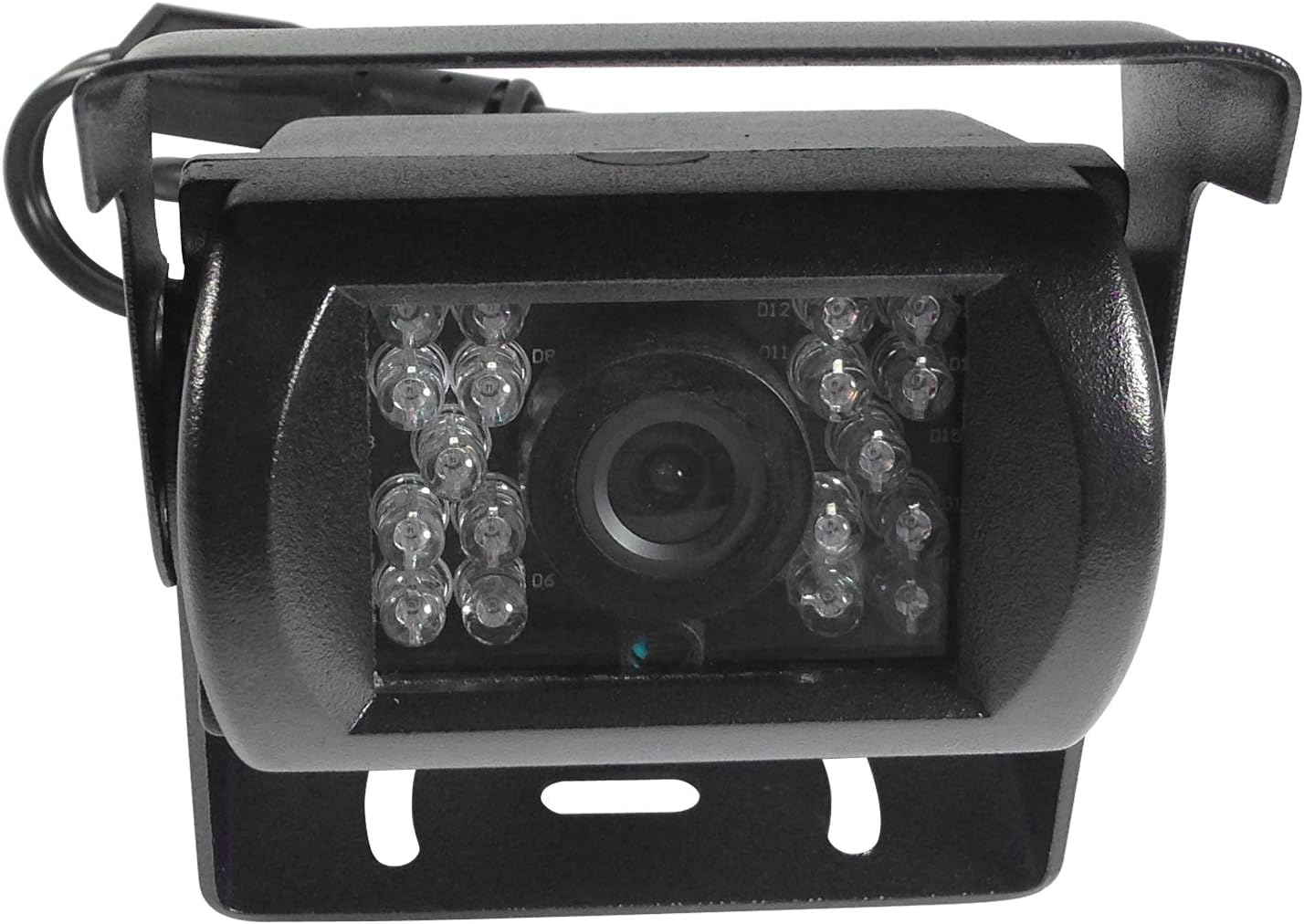 4.3" Monitor 24V/12V CCD LED Reversing Camera Car Caravan Truck Night Vision 135 Degr Wide Angle Caravan Truck Heavy Duty CCD, Clear Image 2 AV Inputs Waterproof Swivel Stand image number 1