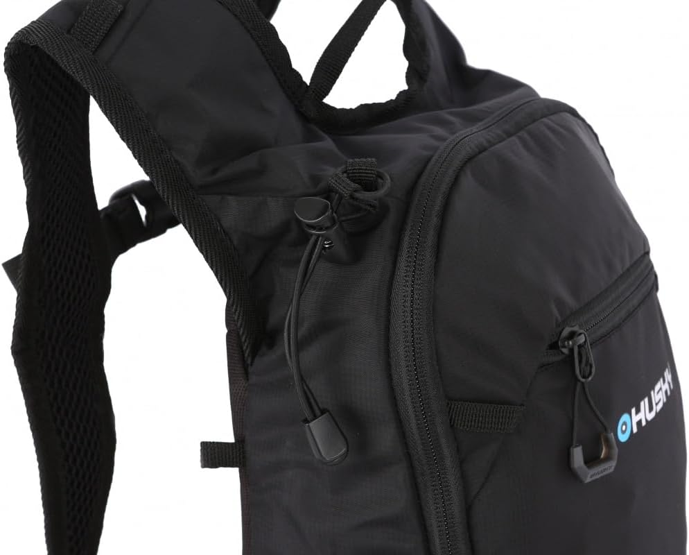 Husky Bicycle Backpack 10 L - Lightweight, Robust & Waterproof Outdoor Backpack with Lots of Storage Space, Comfort System & Rain Cover for Cycling, Trekking, Hiking & Travel - Blue image number 7