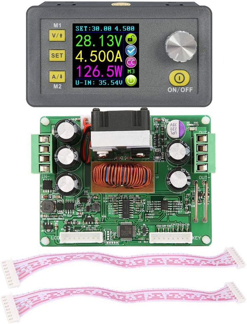 Dollatek DPS3012 30V 12A Constant Voltage Current Step-Down Power Supply Module Buck Voltage Converter Voltmeter