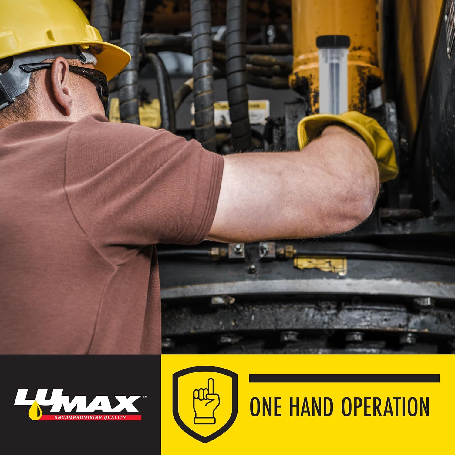 Lumax LX-1174 Push-Type Grease Gun (3 Oz) image number 3