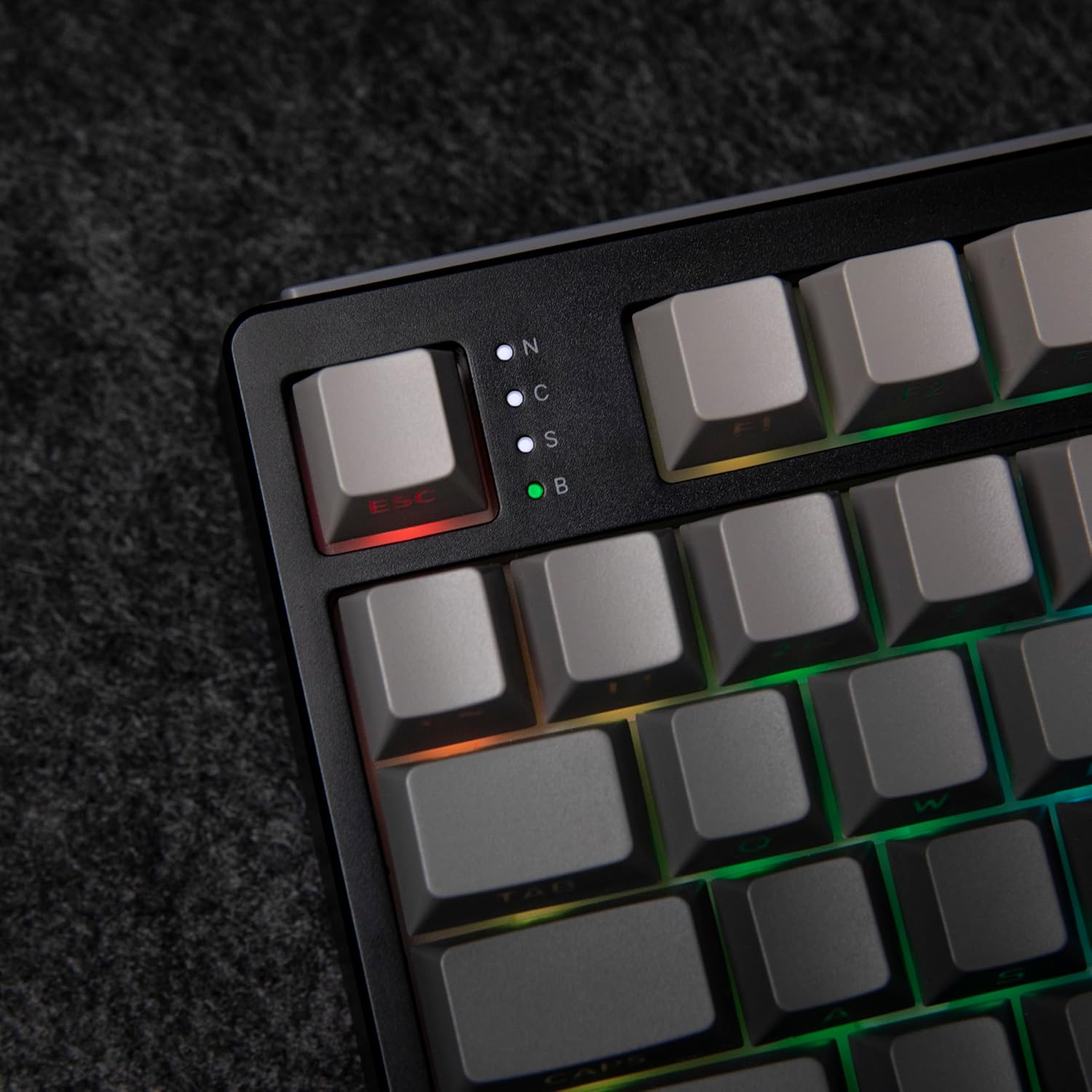 Mechlands EPOMAKER TH108 Full Size Mechanical Keyboard, 108 Keys Wireless Gaming Keyboard, 8000Mah Battery, Creamy Gasket, Hot Swap, Custom Driver, RGB Backlights (Black, Creamy Jade Switch) image number 3
