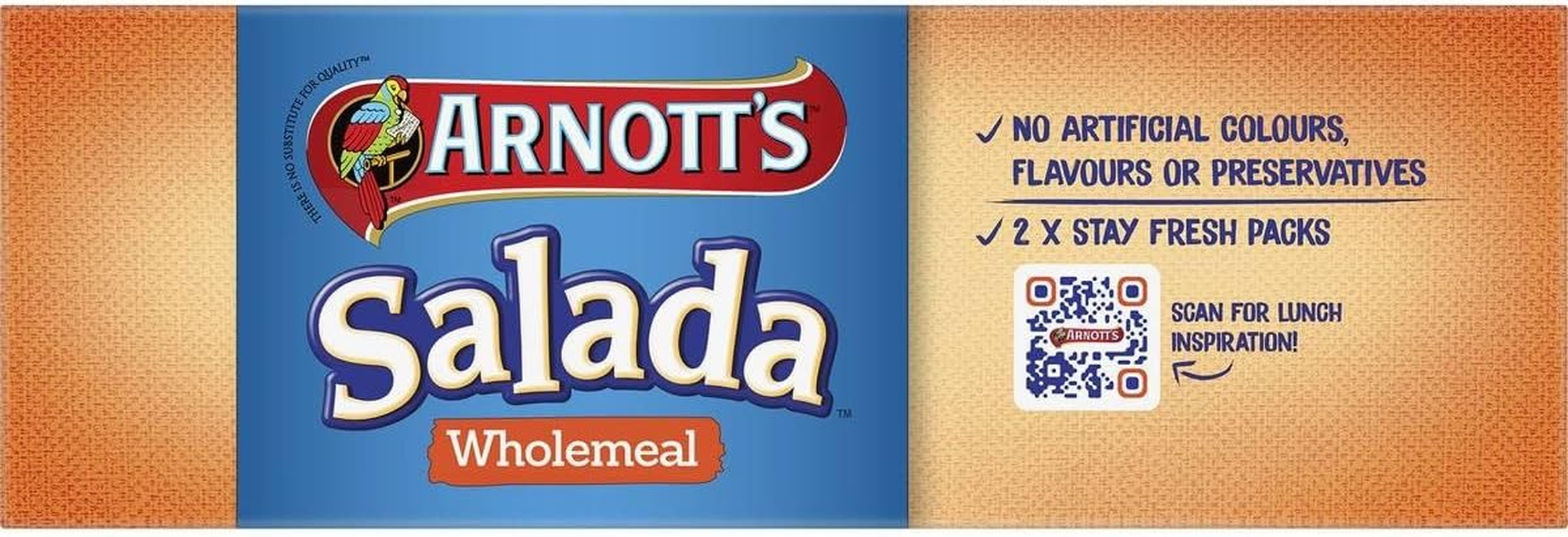 Arnott'S Salada Wholemeal Crispbreads 250 G image number 2