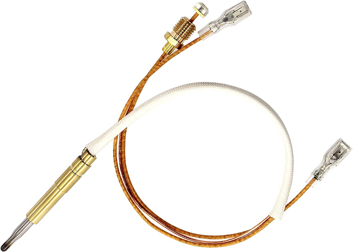 MENSI Outdoor Propane Gas Patio Heater Replacement Parts Thermo Coupler M8*1 (Non-Thread Type with 4.8Mm Terminals) image number 6