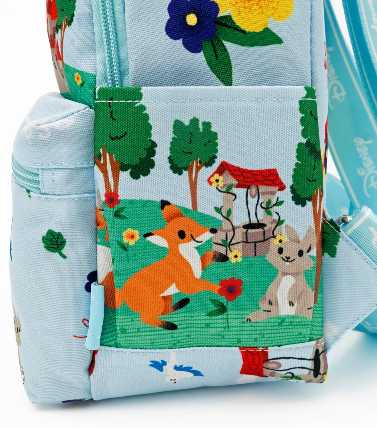 Wondapop - Snow White 13" Nylon Deluxe Daypack, Blue, One Size, Daypack