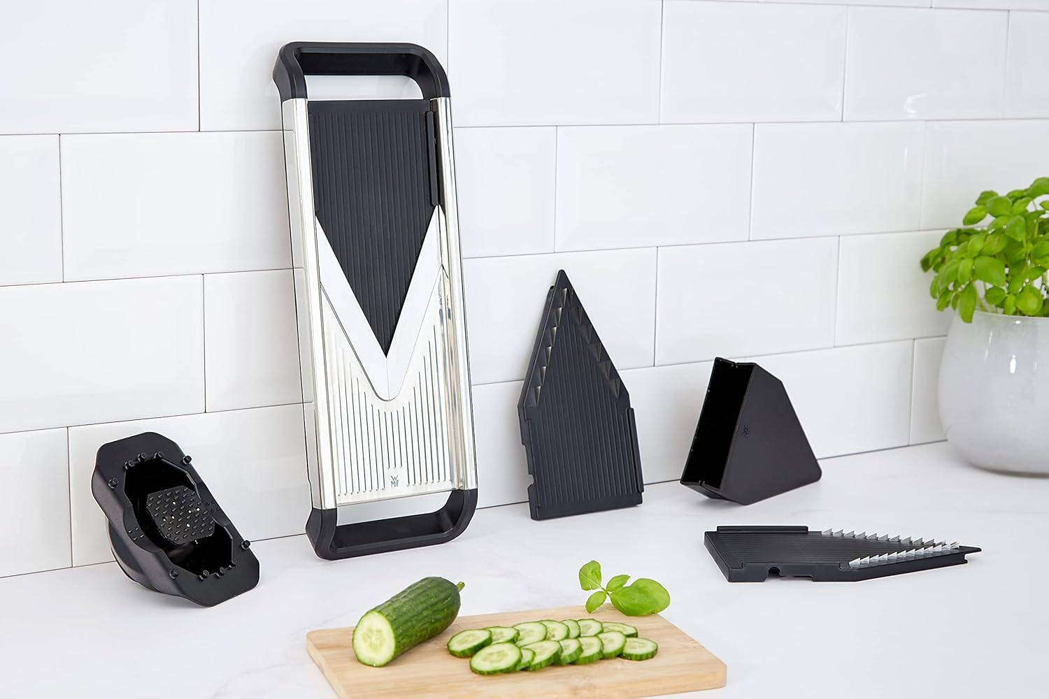 WMF 12.5 X 37 Cm Vegetable Grater Top Tools, Black image number 4