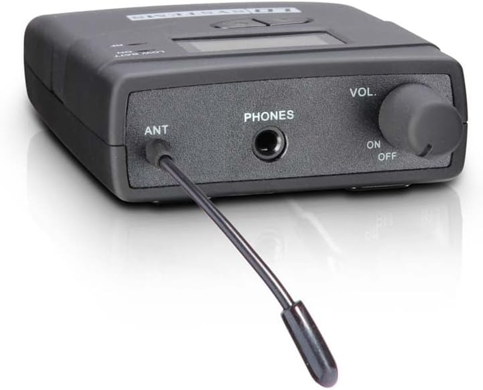 LD Systems MEI 1000 G2 B5 Bundle In-Ear Monitoring System Wireless with 2 X Belt Pack and 2 X In-Ear Headphones - 584-607 Mhz image number 1