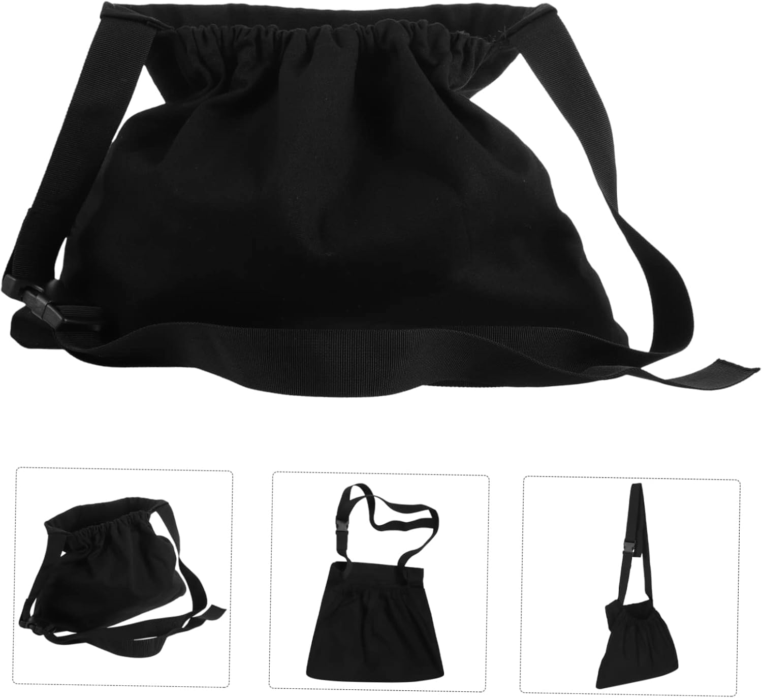 BESPORTBLE Vegetable Picking Aprons Garden Bag for Outdoor Harvesting and Foraging, Sturdy Waist Hanging Storage Pouch Multiple Compartments, for Gardening Supplies and Berry Picking image number 5