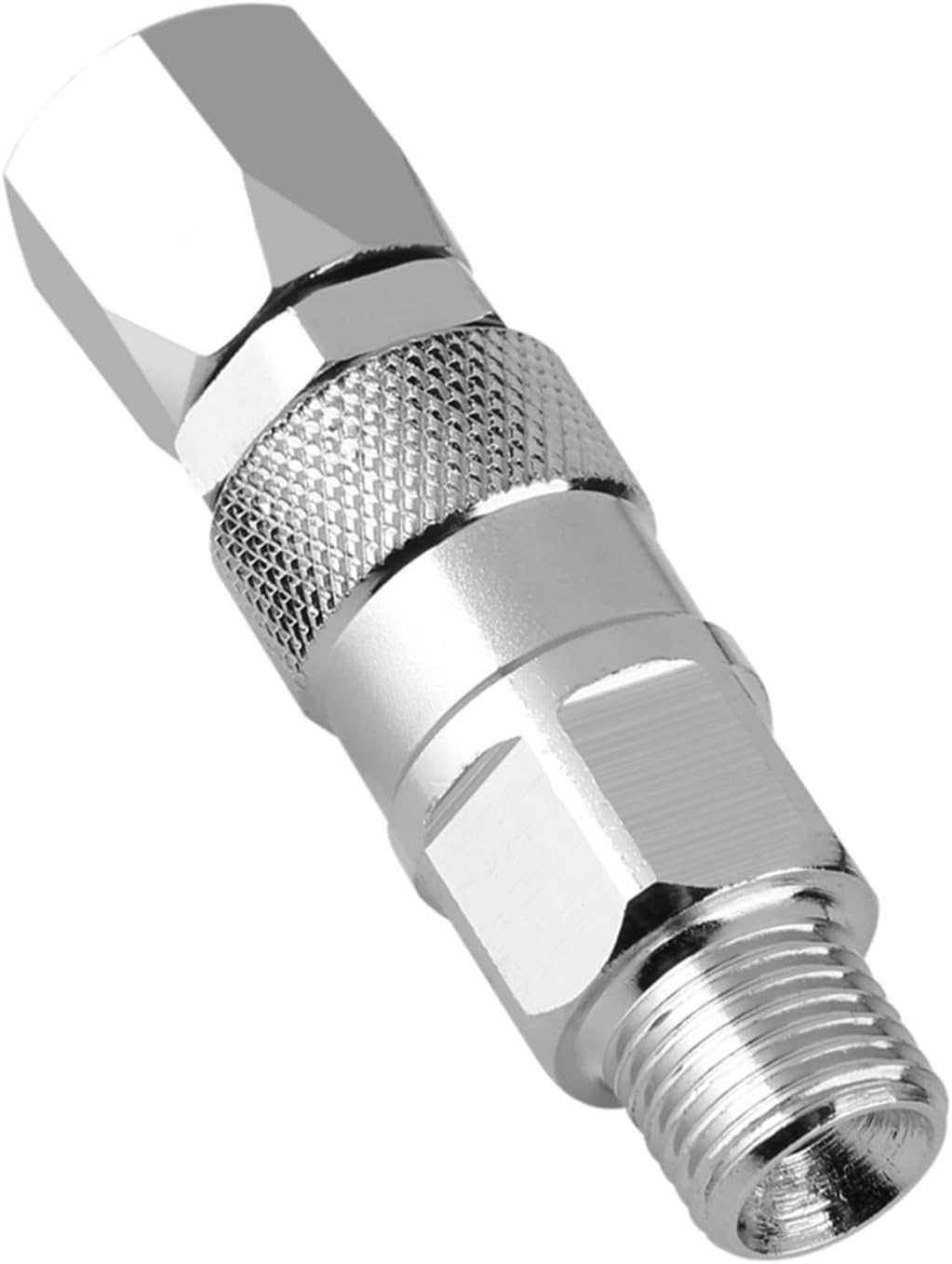 Hyuduo Stainless Steel 1/4-Inch Swivel Joint, Titan Sprayer Joint, Airless Hose Connector with 360 Degree Rotation, Easy Connection, Ideal Replacement Accessory, Compatible with Paint image number 1