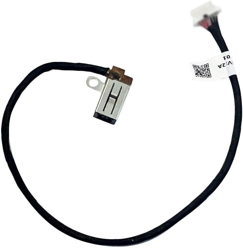 HSSDTECH DC Power Jack Charging Port Socket Cable Plug for HP Book 15-FD 15-FC 250 255 G10 15-Fd0083Wm 15-FC0081NR TPN-Q286 TPN-Q287 N36075-001 N25653-Y90 DD00PDAD040 Dd00Pdad050（20.1Cm）