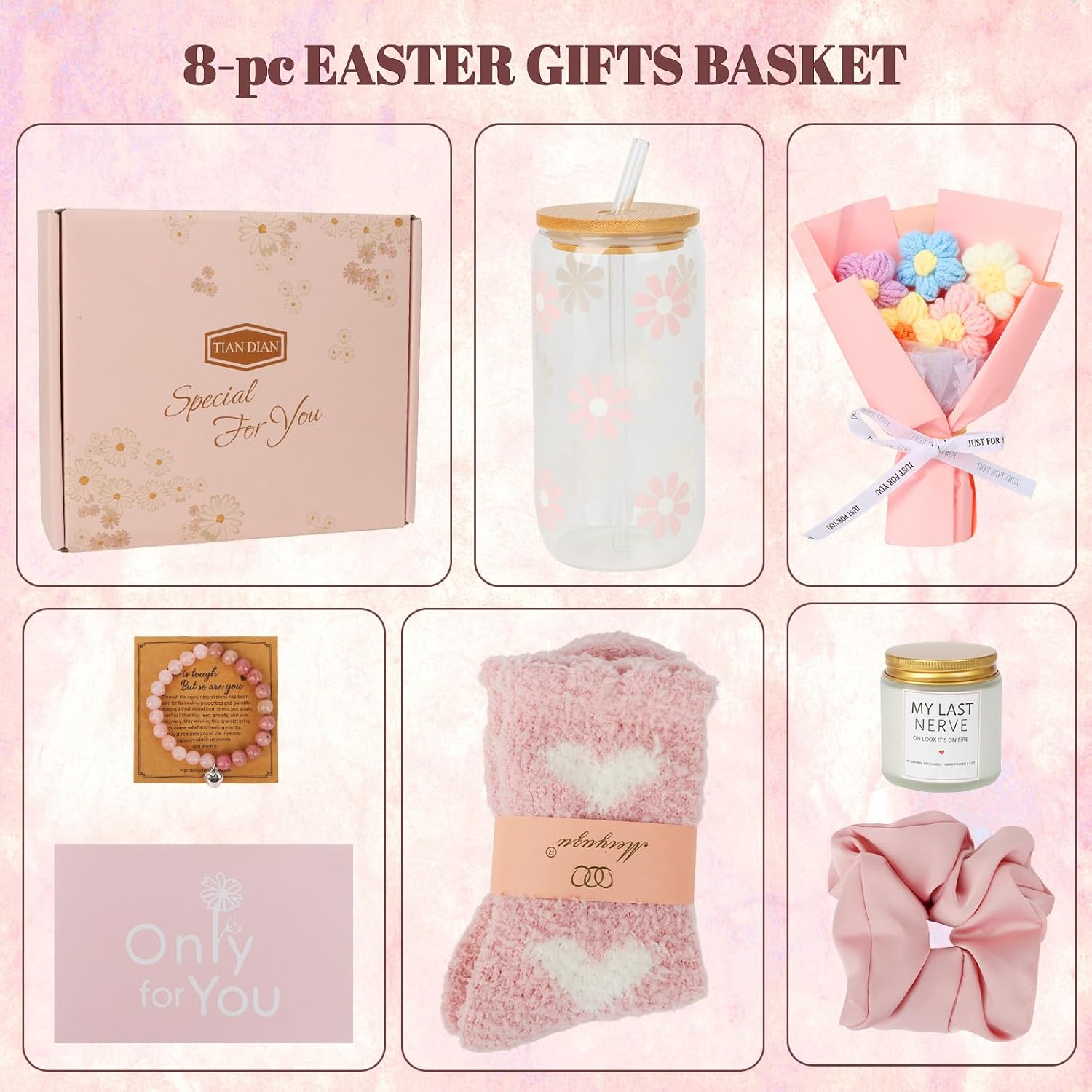 TIAN DIAN Gift Baskets for Women, Gifts for Women, Mom, Wife, Girlfriend, Sister, Her - Happy Birthday, Christmas, Valentine'S Day, Mothers Day Gifts image number 5