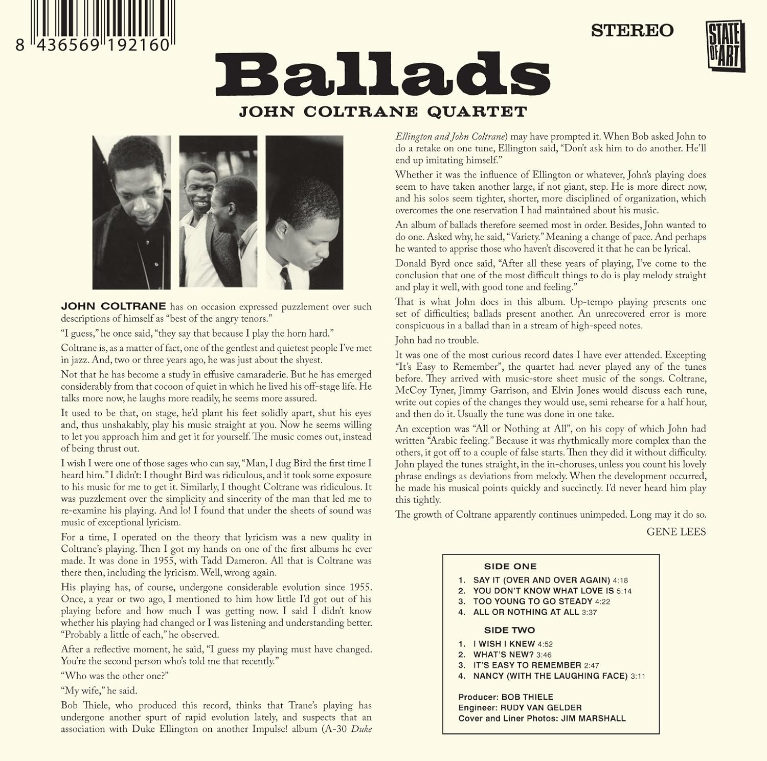 Ballads (7 Bonus Tracks/Mini Lp Jacket/24Bit Remaster)