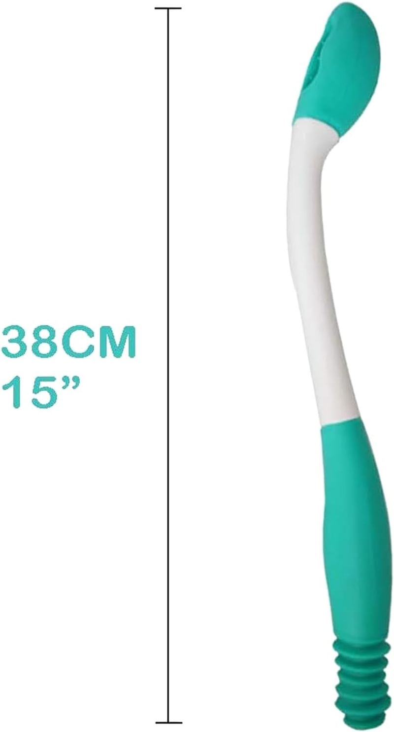 Toilet Aid Wiper Self Assist Bathroom Bottom Butt Wipe Helper Wand Long Reach Comfort Wipe Tool Paper Tissue for Pregnant after Surgery Seniors Arm Handicap Bariatric image number 4