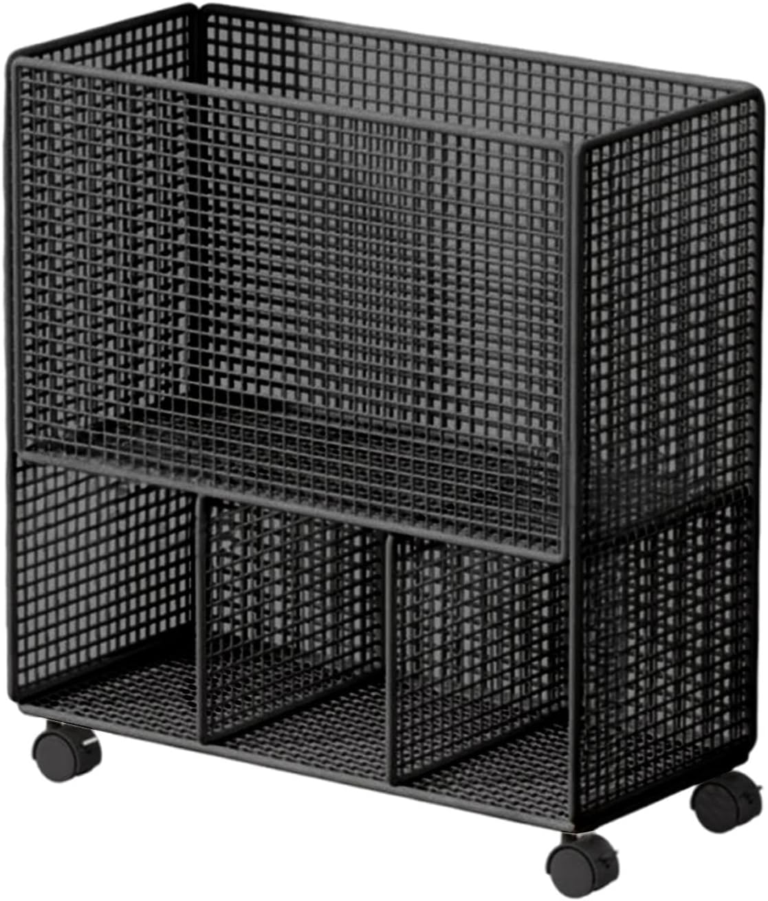 Rockible Yoga Mat Storage Rack, Workout Equipment Storage Organizer, Kettlebells Metal Yoga Mat Organizer Holder, Black image number 4