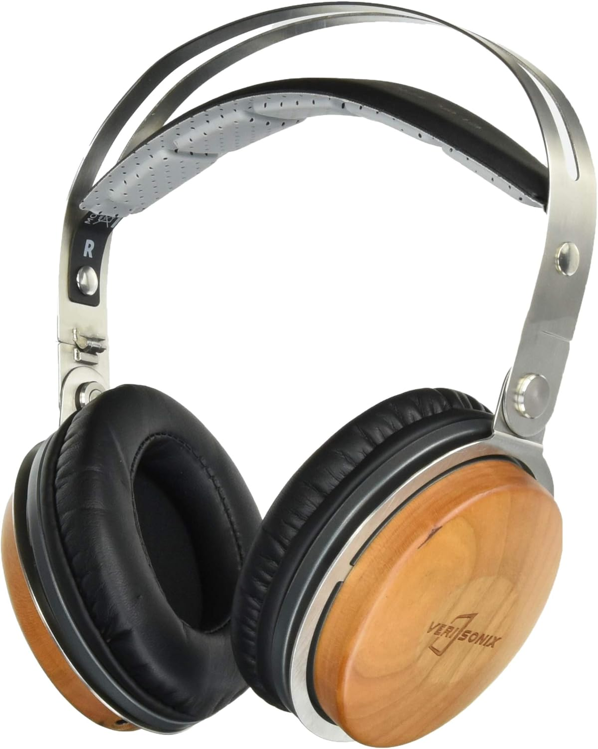 Verisonix Hybrid Electrostatic Headphones Cherry Wood N500 image number 4