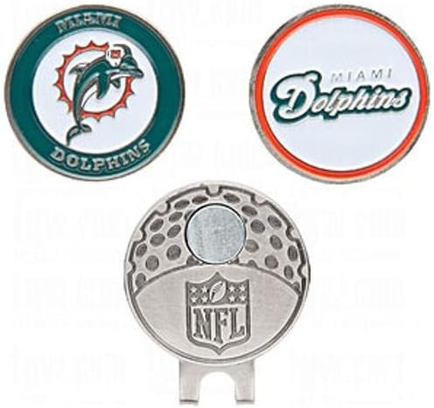 Team Golf NFL Golf Cap Clip with 2 Removable Double-Sided Enamel Magnetic Ball Markers, Attaches Easily to Hats image number 4