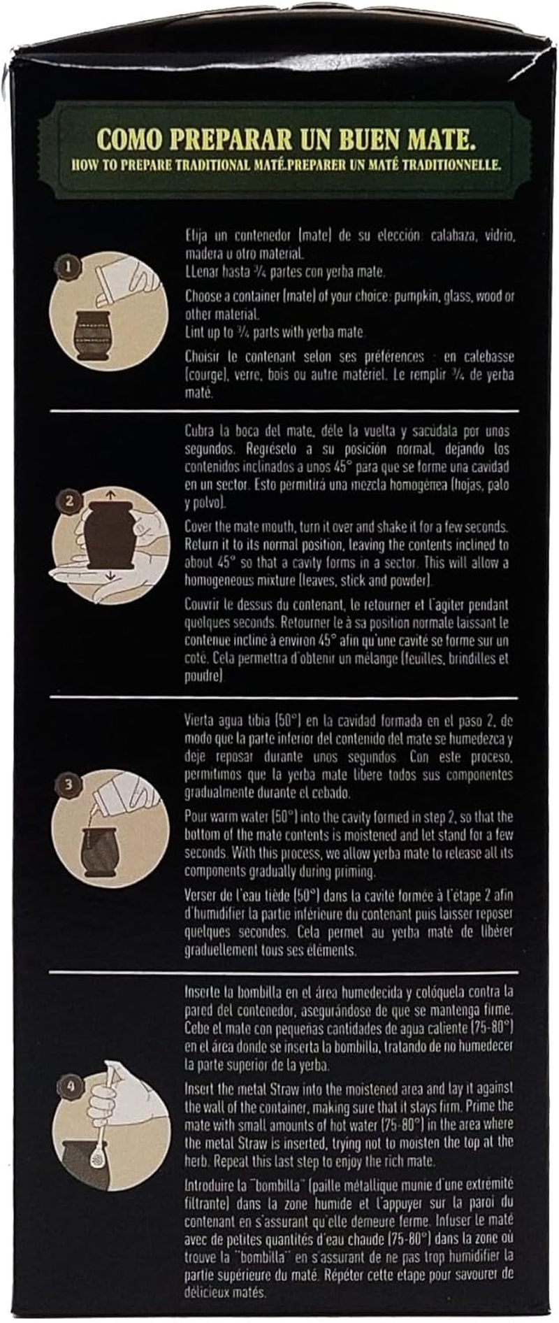 Pampa Yerba Mate - Organic - Intense Flavor, 500 G image number 3