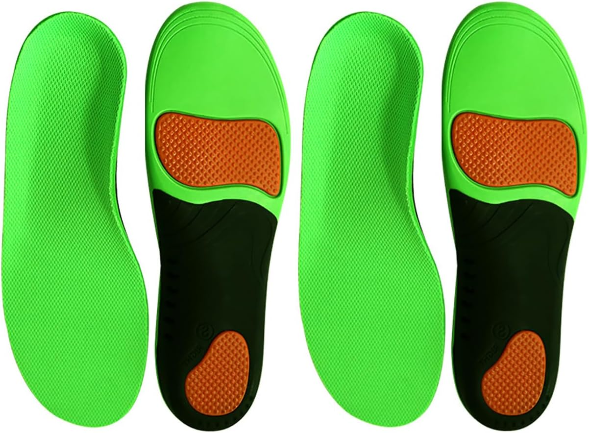 2 Pairs Arch Support Orthotic Insoles, Plantar Fasciitis Insole, Foot Orthotic Inserts with Arch Support for Treating Heel Pain and Heel Spurs (S(EU 39-41) image number 3