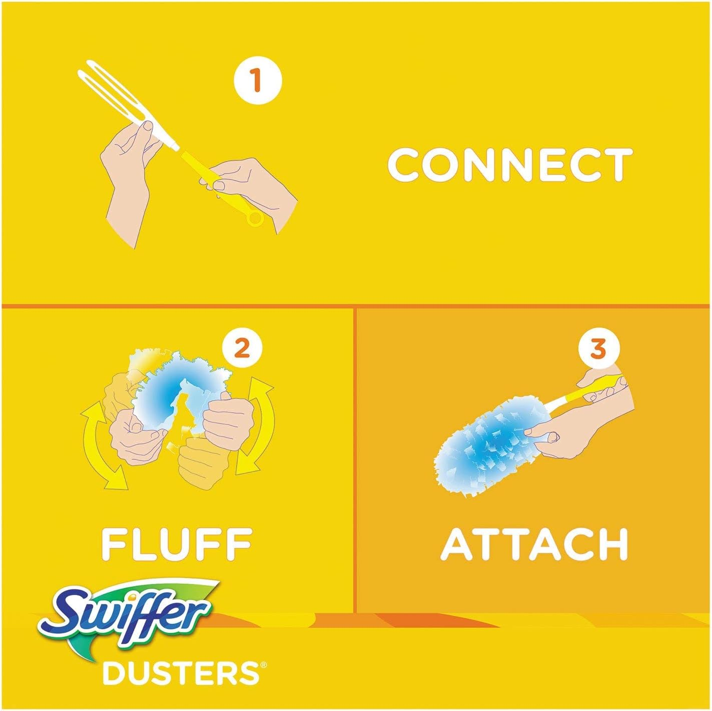 Swiffer Unscented 180 Dusters Refills Only, 10 Count per Pack - 4 per Case.